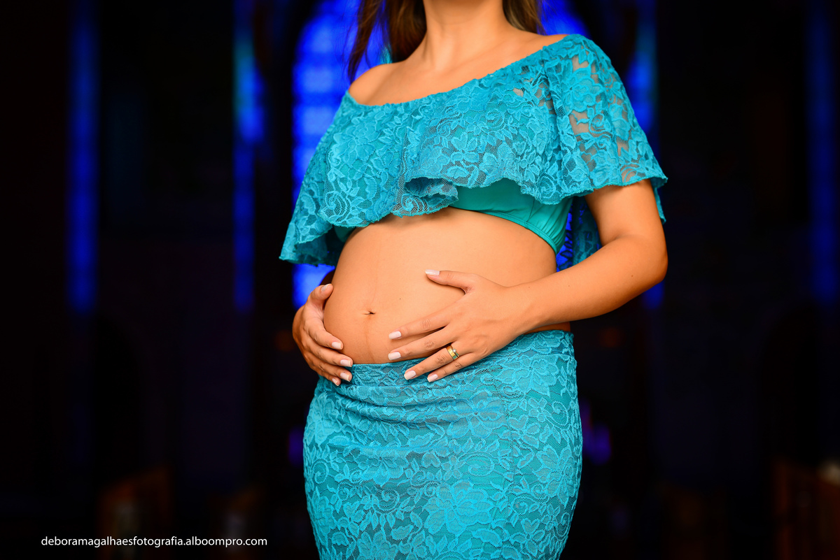 Ensaio Gestante Basílica Nacional Nossa Senhora Aparecida