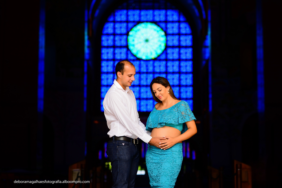 Ensaio Gestante Basílica Nacional Nossa Senhora Aparecida