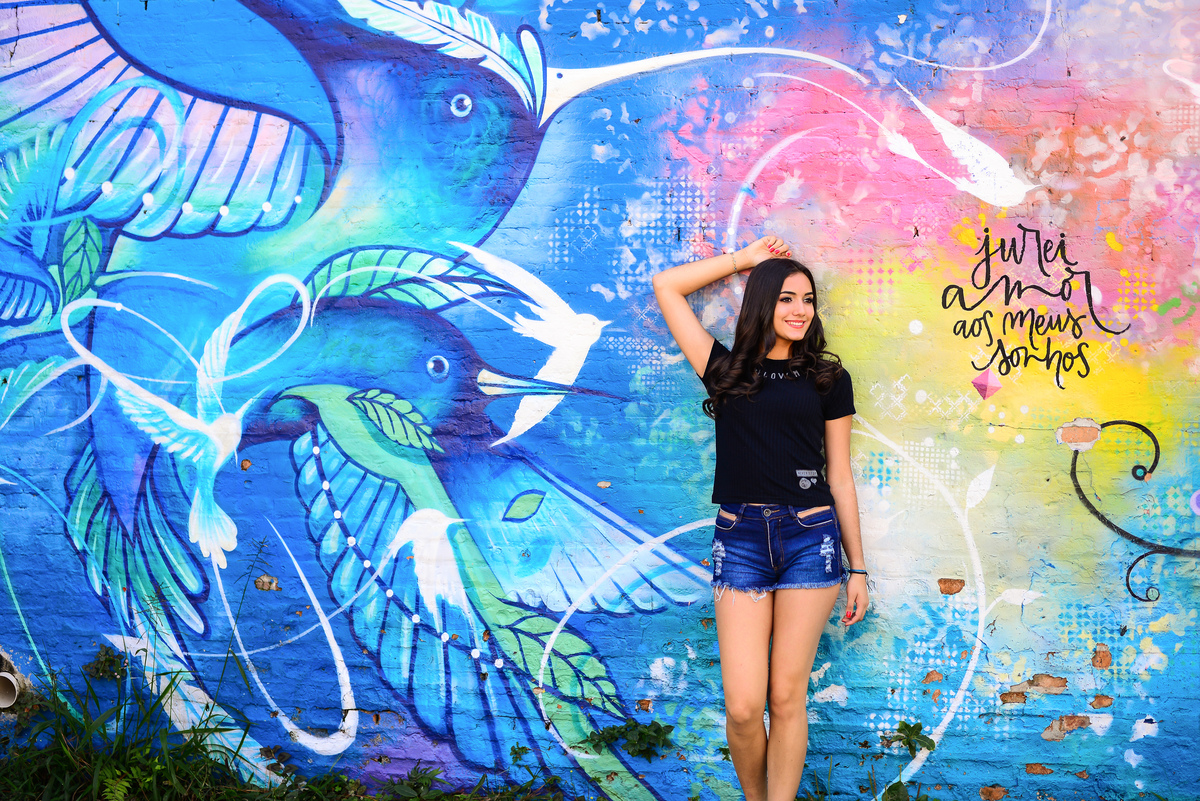 Ensaio 15 anos Beco do Batman Vila Madalena São Paulo