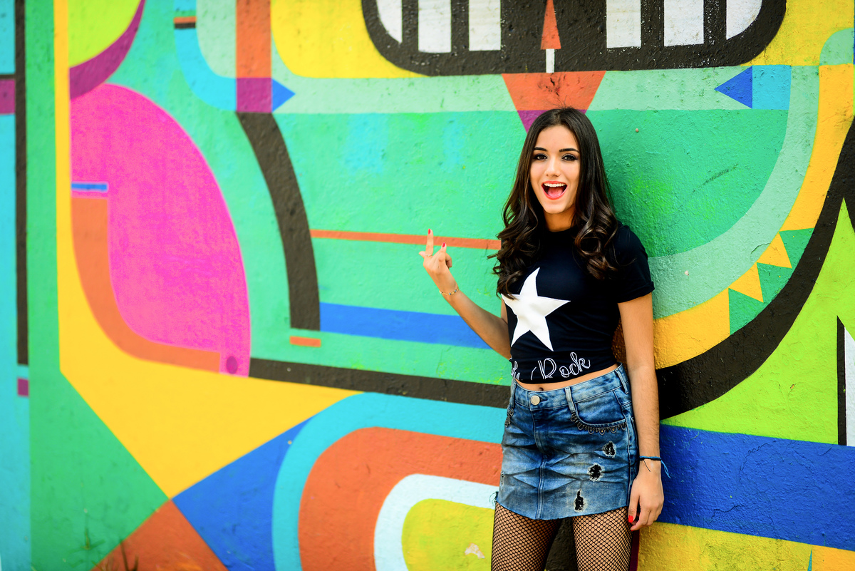 Ensaio 15 anos Beco do Batman Vila Madalena São Paulo