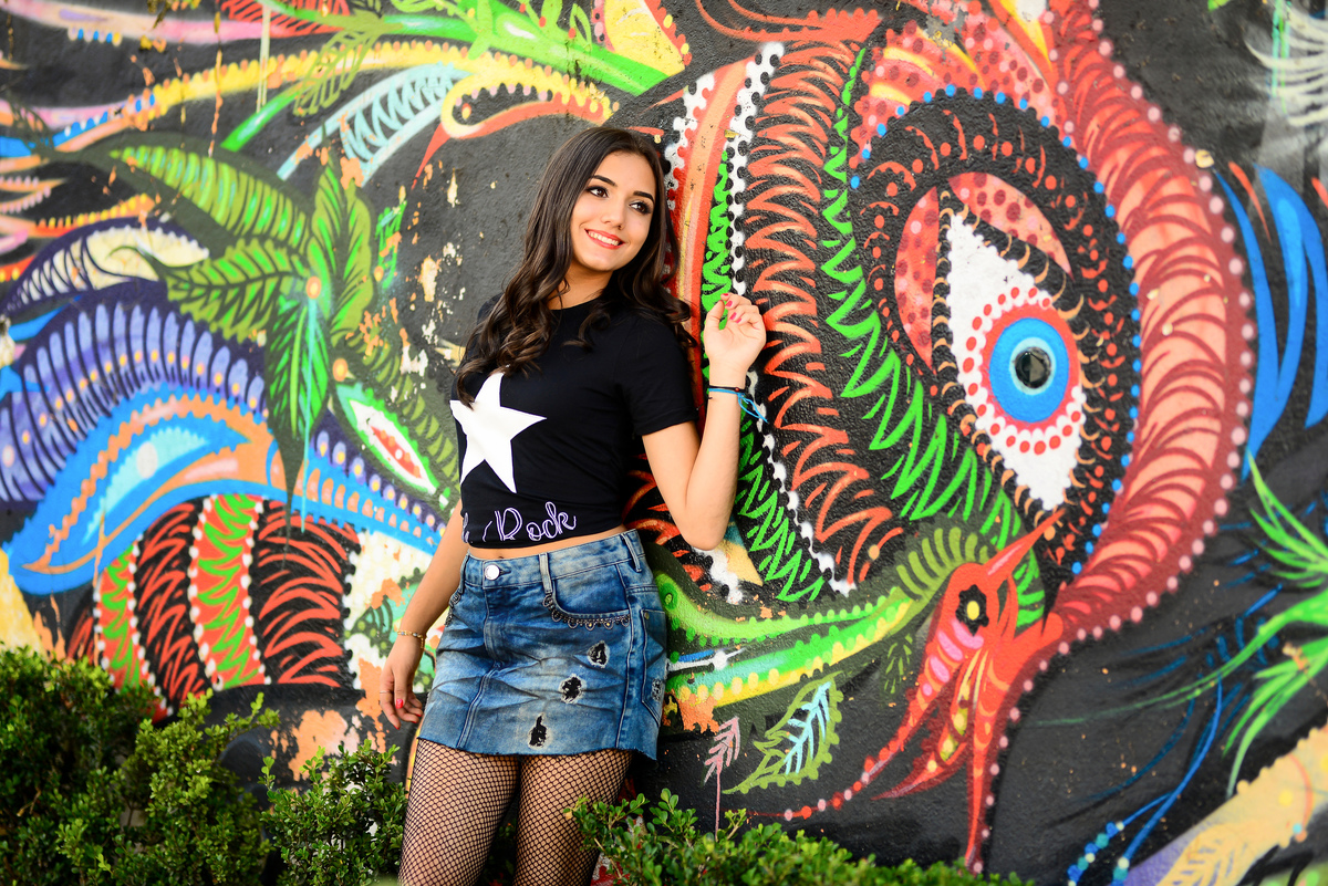 Ensaio 15 anos Beco do Batman Vila Madalena São Paulo