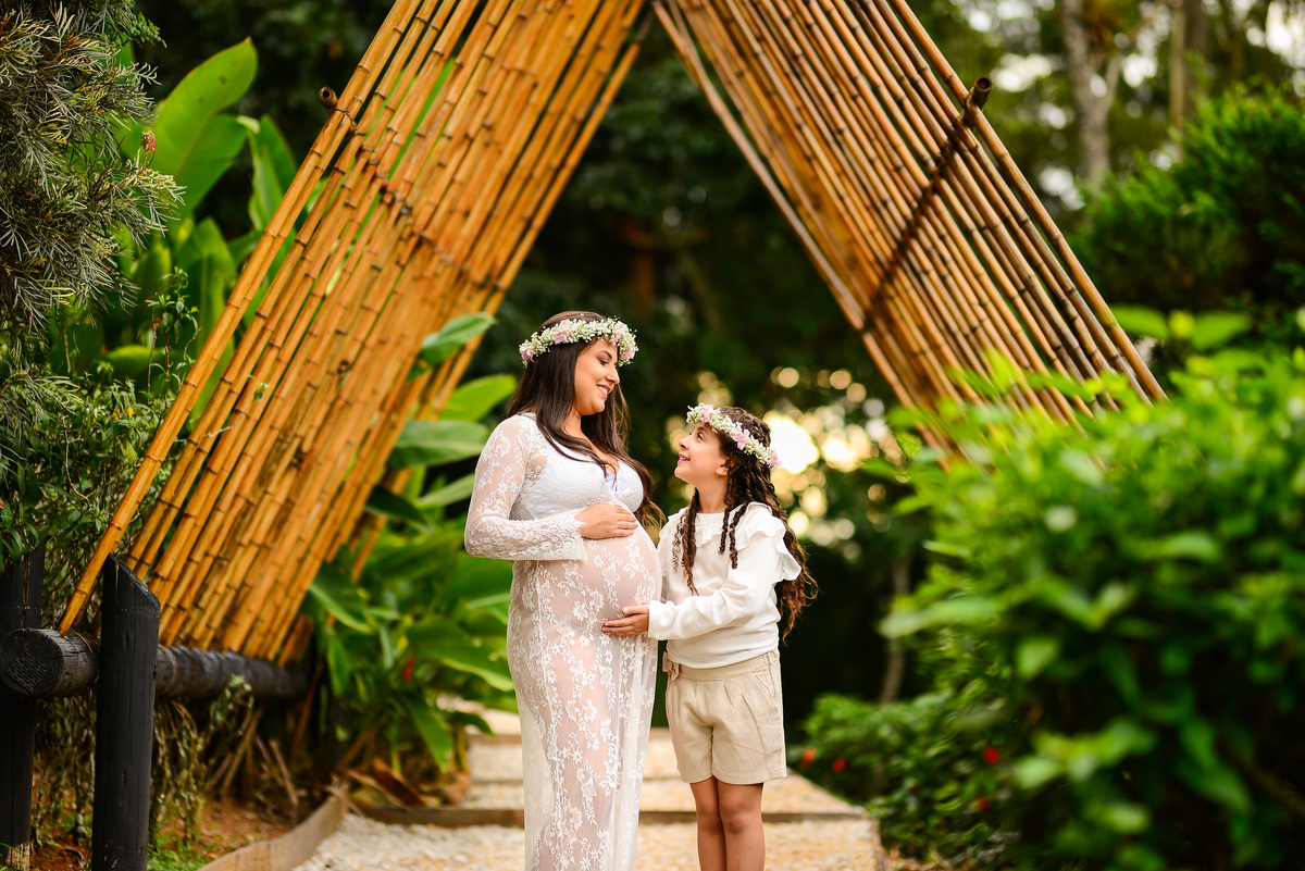 Ensaio Gestante Jardim dos Pinhais Ecco Parque Santo Antônio do Pinhal