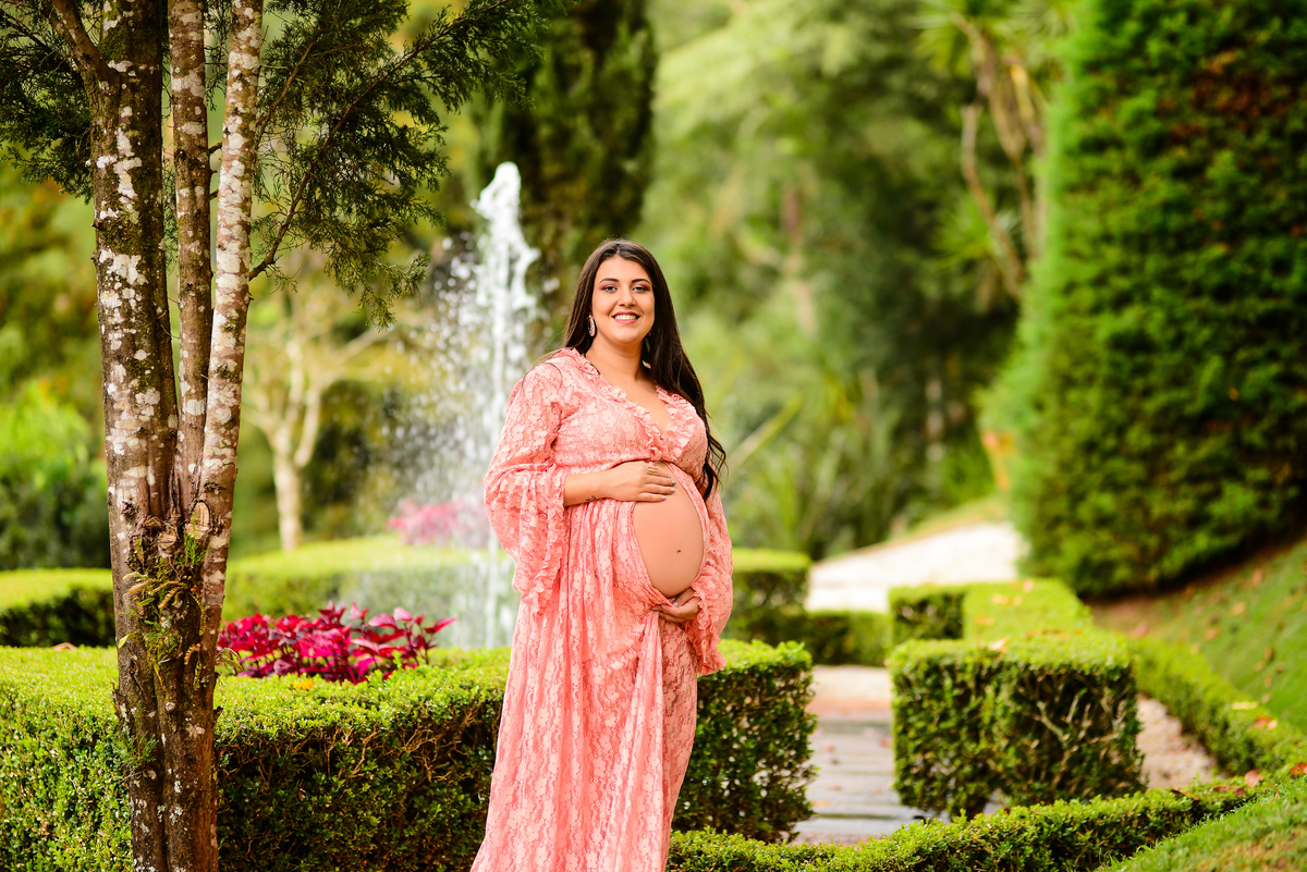 Ensaio Gestante Jardim dos Pinhais Ecco Parque Santo Antônio do Pinhal
