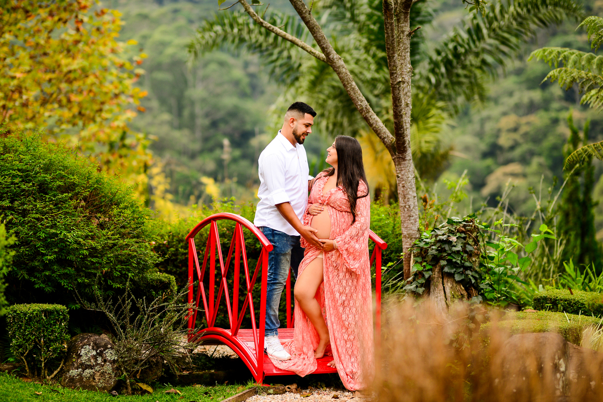 Ensaio Gestante Jardim dos Pinhais Ecco Parque Santo Antônio do Pinhal