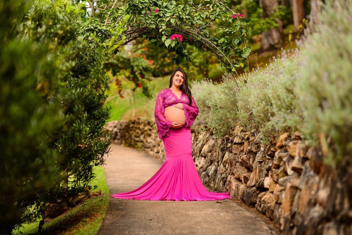 Ensaio Gestante Jardim dos Pinhais Ecco Parque Santo Antônio do Pinhal