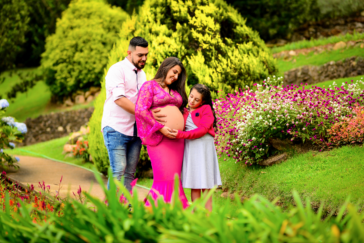 Ensaio Gestante Jardim dos Pinhais Ecco Parque Santo Antônio do Pinhal