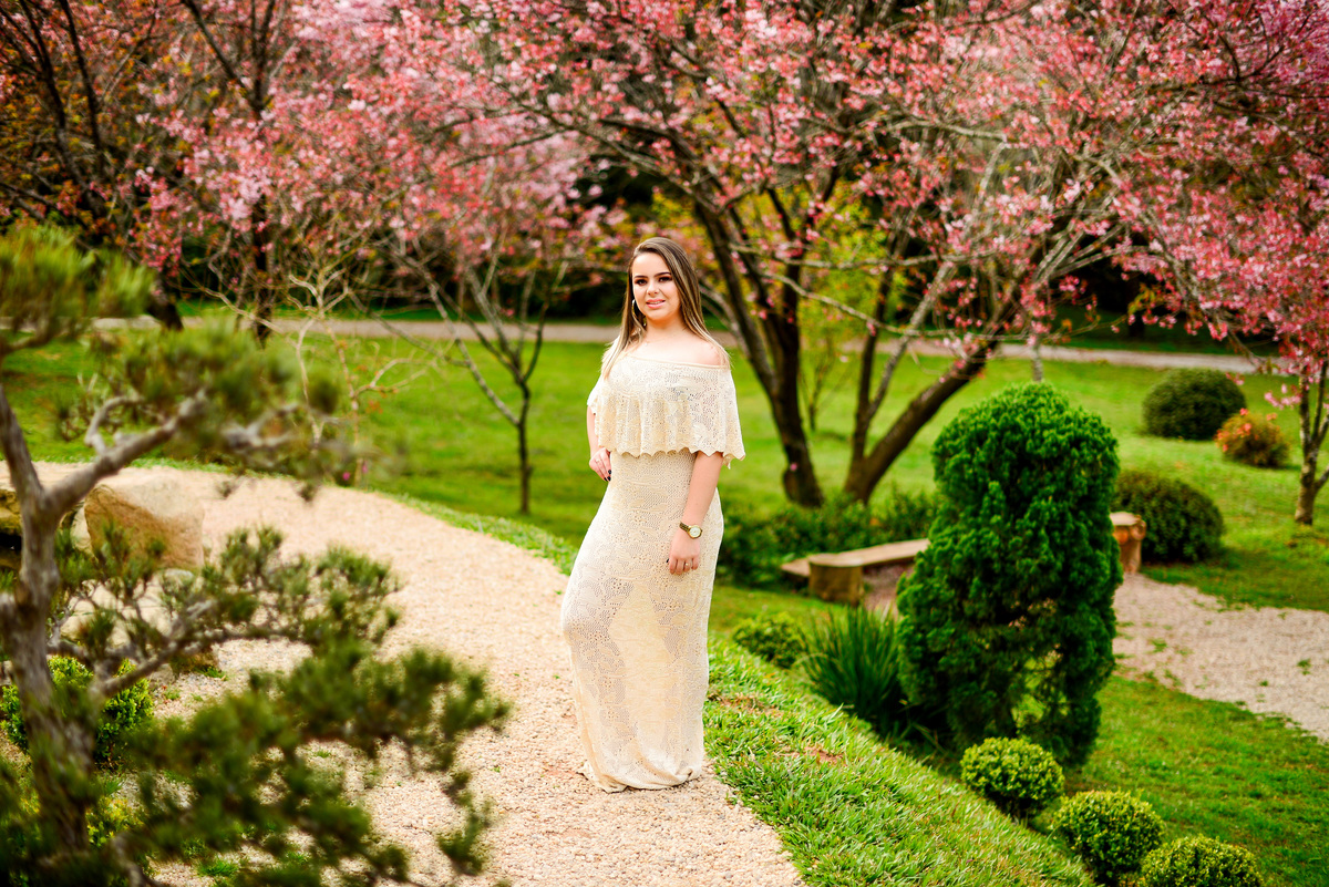 Ensaio Fotográfico Parque das Cerejeiras Campos do Jordão