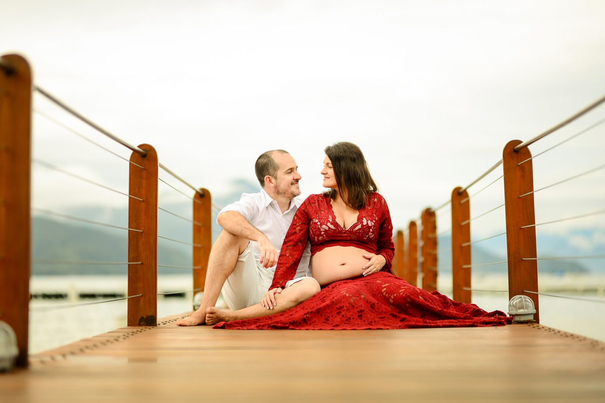 Ensaio Gestante Praia Ubatuba