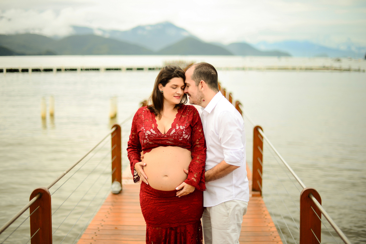 Ensaio Gestante Praia Ubatuba