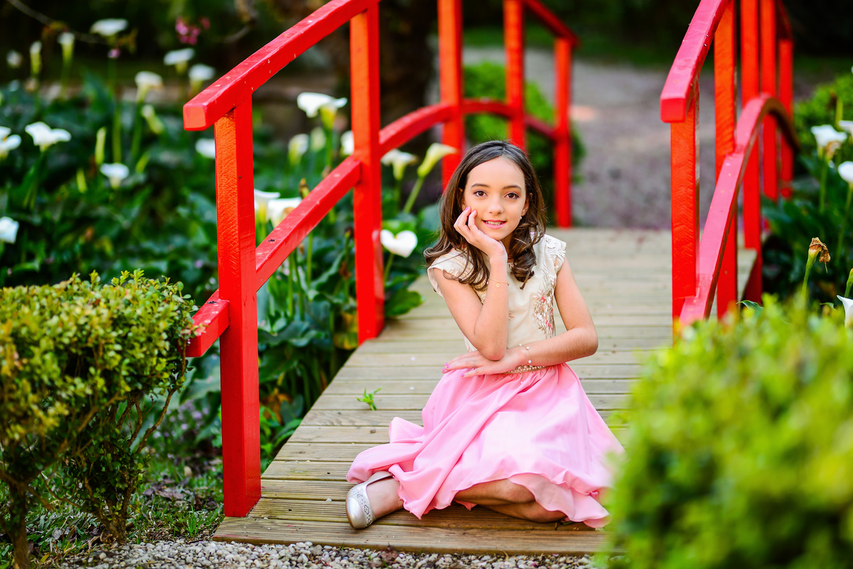 Ensaio Infantil Parque das Cerejeiras Campos do Jordão
