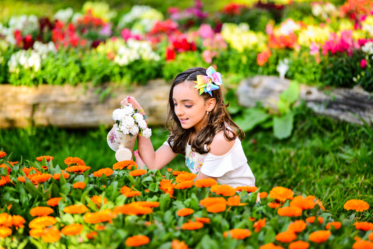 Ensaio Infantil Parque das Cerejeiras Campos do Jordão