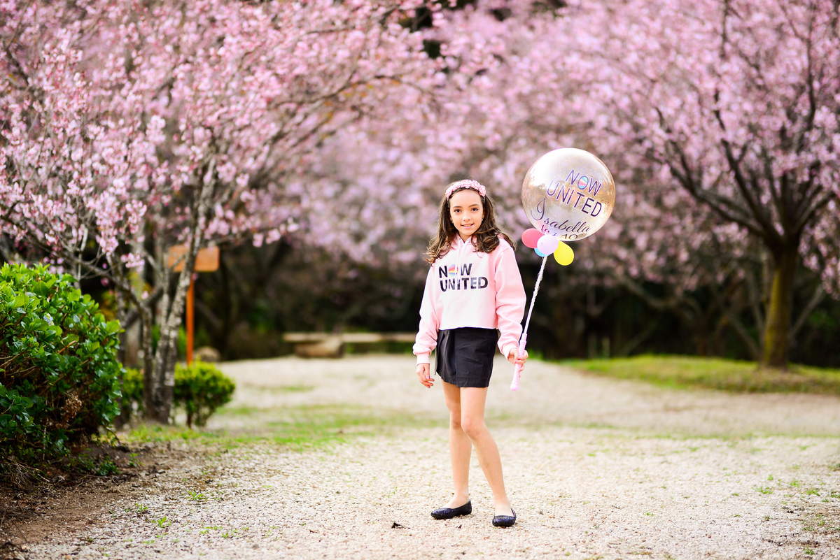 Ensaio Infantil Parque das Cerejeiras Campos do Jordão