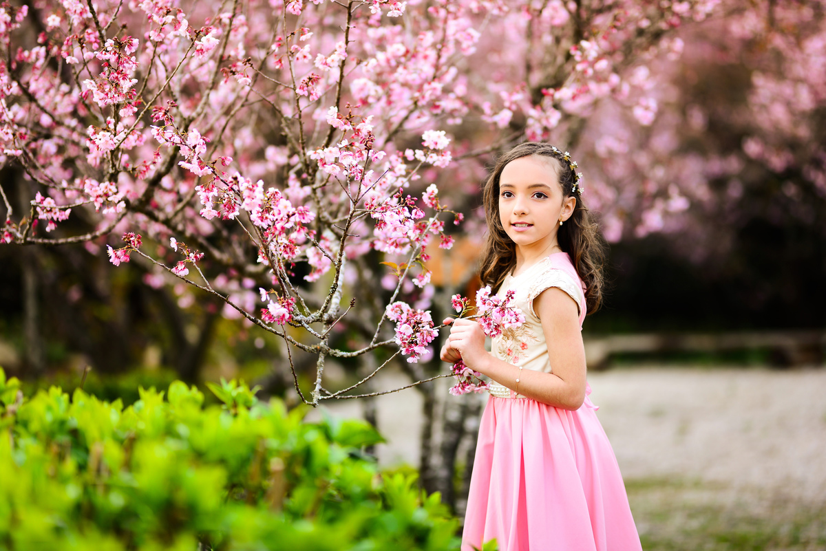 Ensaio Infantil Parque das Cerejeiras Campos do Jordão