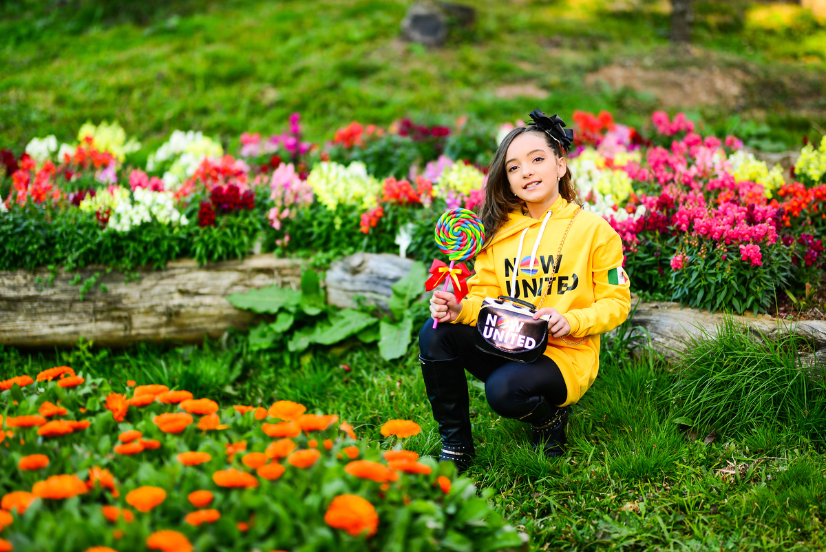 Ensaio Infantil Parque das Cerejeiras Campos do Jordão