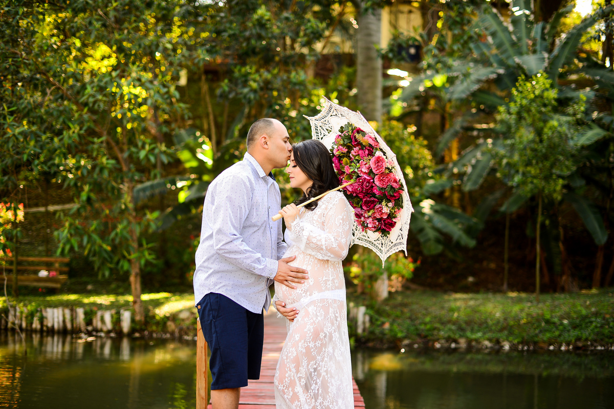 Ensaio Gestante Pousada Vale das Orquídeas Lavrinhas SP