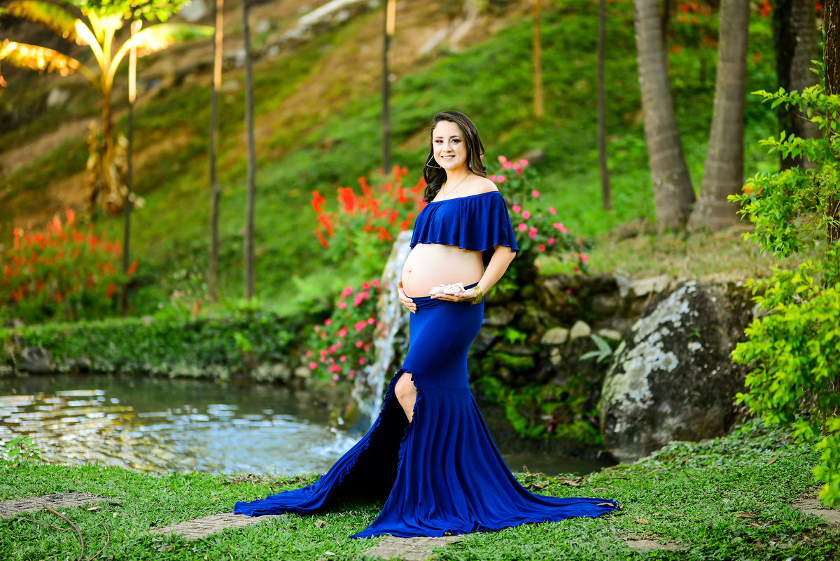 Ensaio Gestante Pousada Vale das Orquídeas Lavrinhas SP