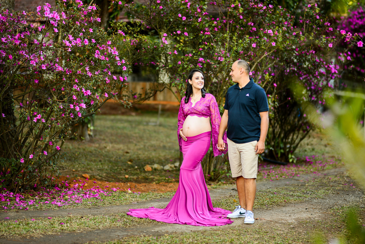 Ensaio Gestante Pousada Vale das Orquídeas Lavrinhas SP