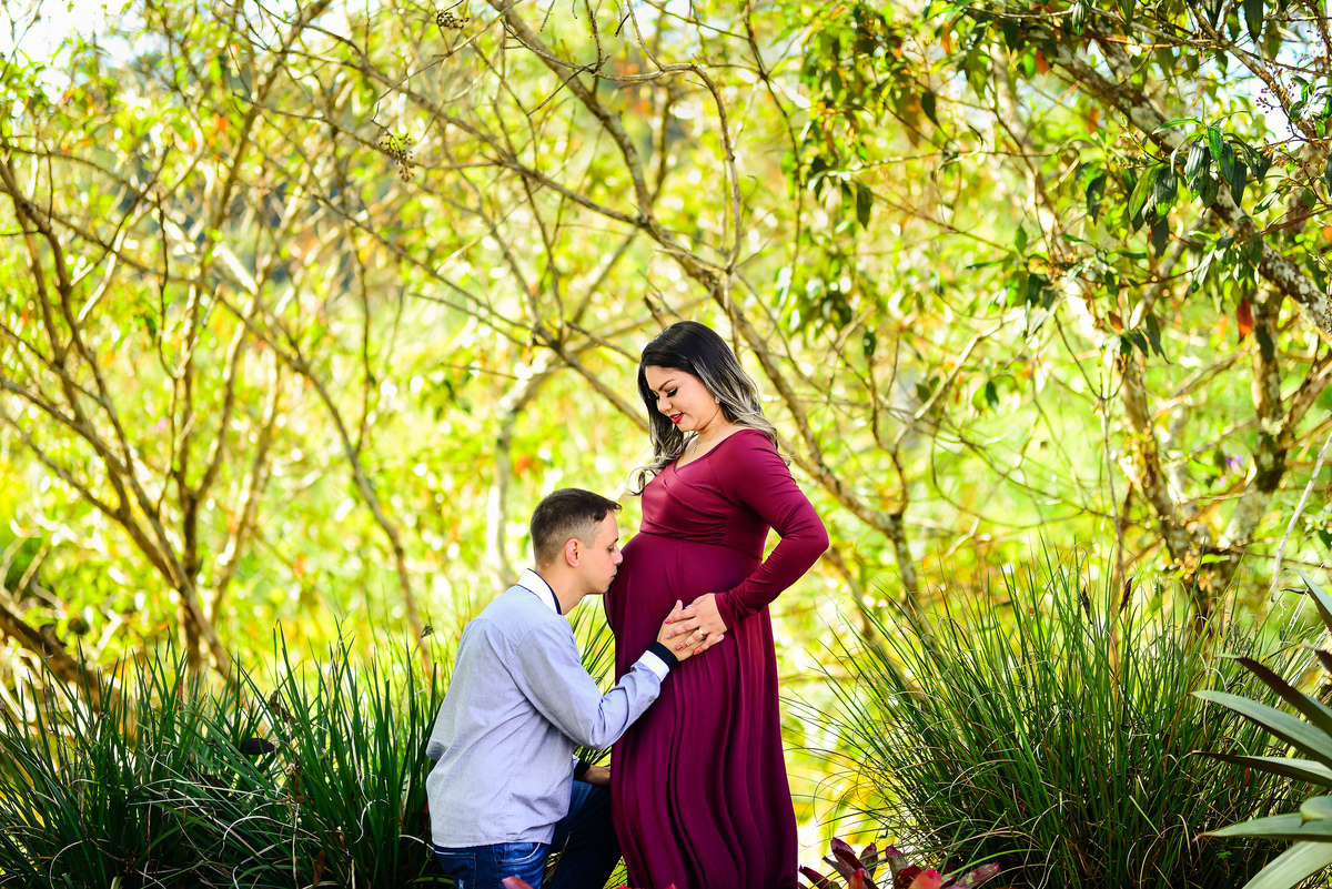 Ensaio Gestante Restaurante Saúva Capela de São Bento Cachoeira Paulista