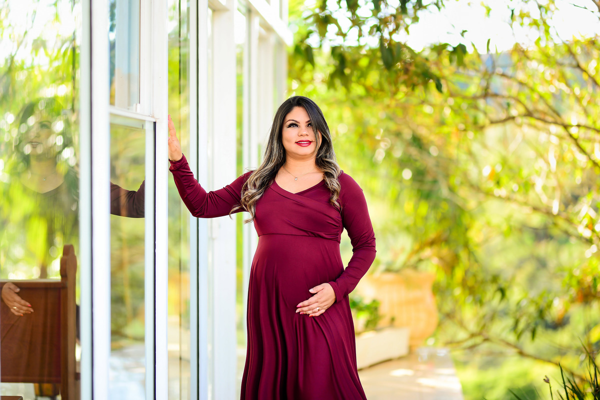 Ensaio Gestante Restaurante Saúva Capela de São Bento Cachoeira Paulista