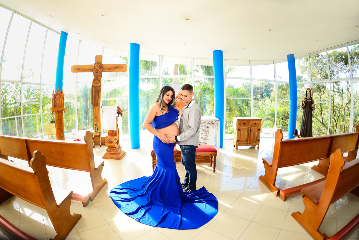 Ensaio Gestante Restaurante Saúva Capela de São Bento Cachoeira Paulista