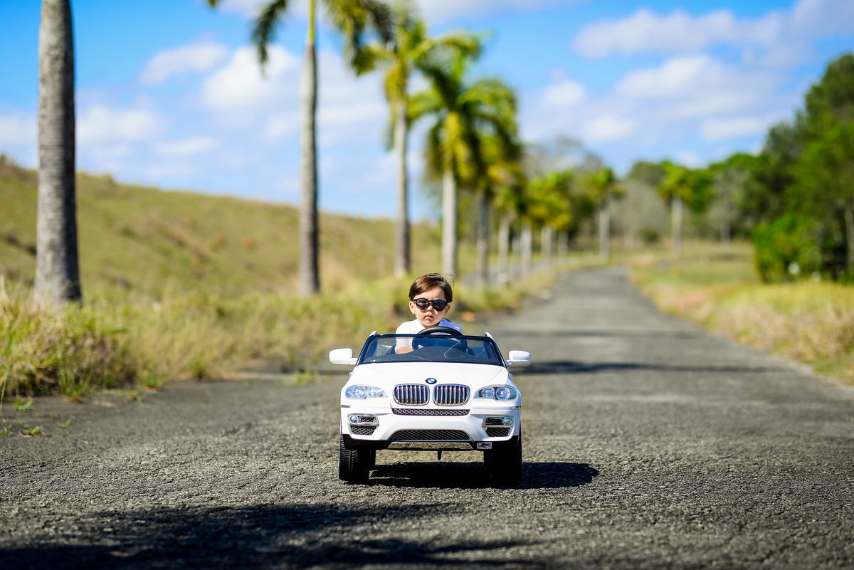 Ensaio Infantil Carro Cachoeira Paulista São Paulo