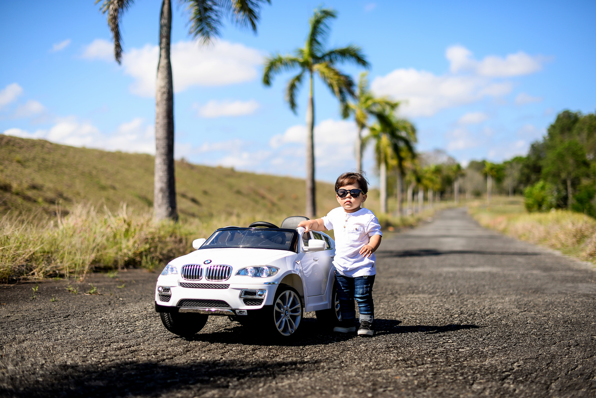 Ensaio Infantil Carro Cachoeira Paulista São Paulo