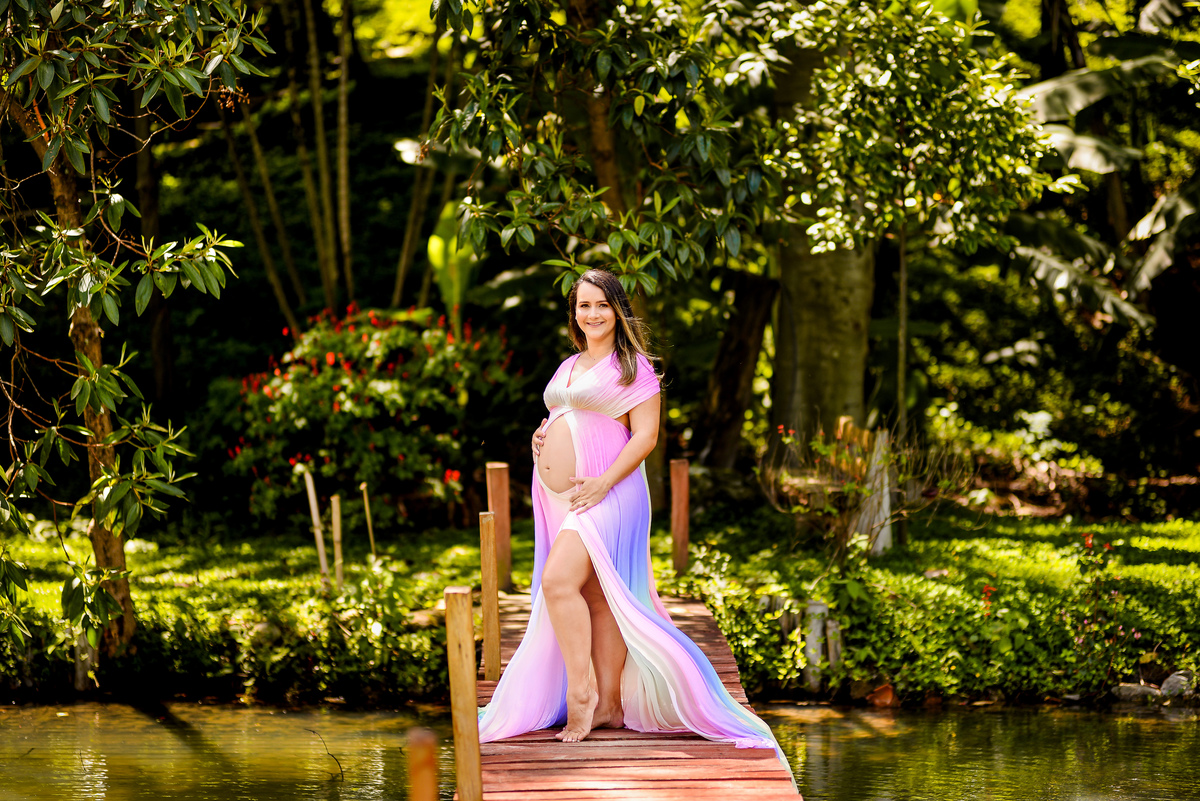 Ensaio Gestante Pousada Vale das Orquídeas Lavrinhas SP
