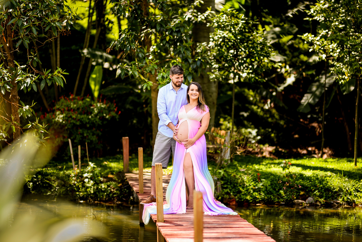 Ensaio Gestante Pousada Vale das Orquídeas Lavrinhas SP