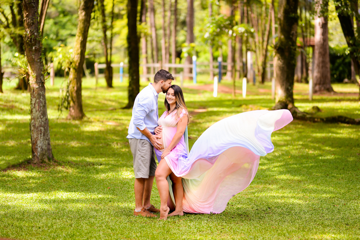 Ensaio Gestante Pousada Vale das Orquídeas Lavrinhas SP