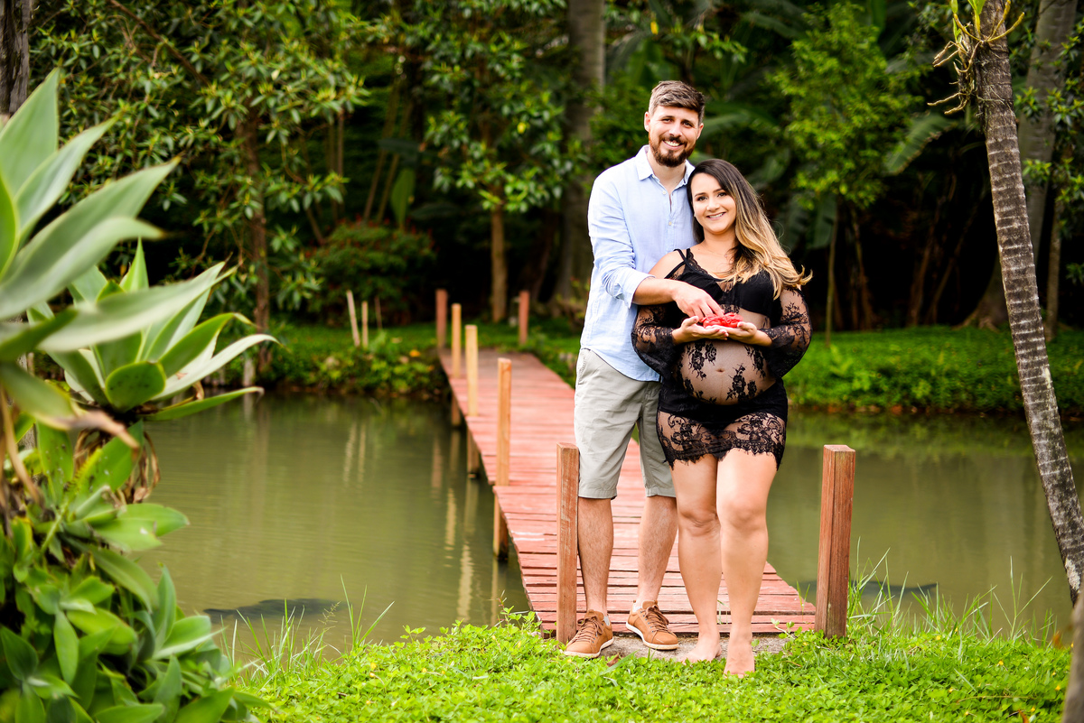 Ensaio Gestante Pousada Vale das Orquídeas Lavrinhas SP
