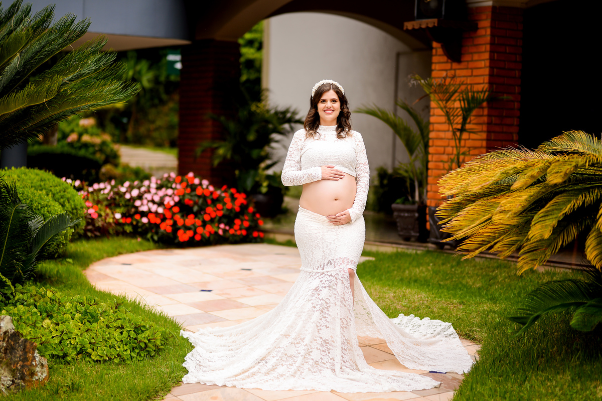 Ensaio Gestante Hotel Recanto das Hortênsias Passa Quatro Minas Gerais