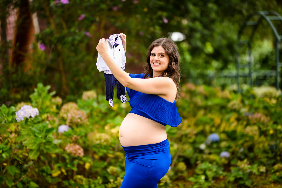 Ensaio Gestante Hotel Recanto das Hortênsias Passa Quatro Minas Gerais