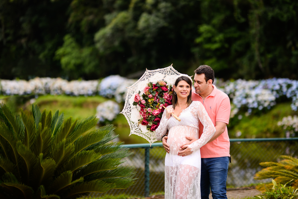 Ensaio Gestante Hotel Recanto das Hortênsias Passa Quatro Minas Gerais