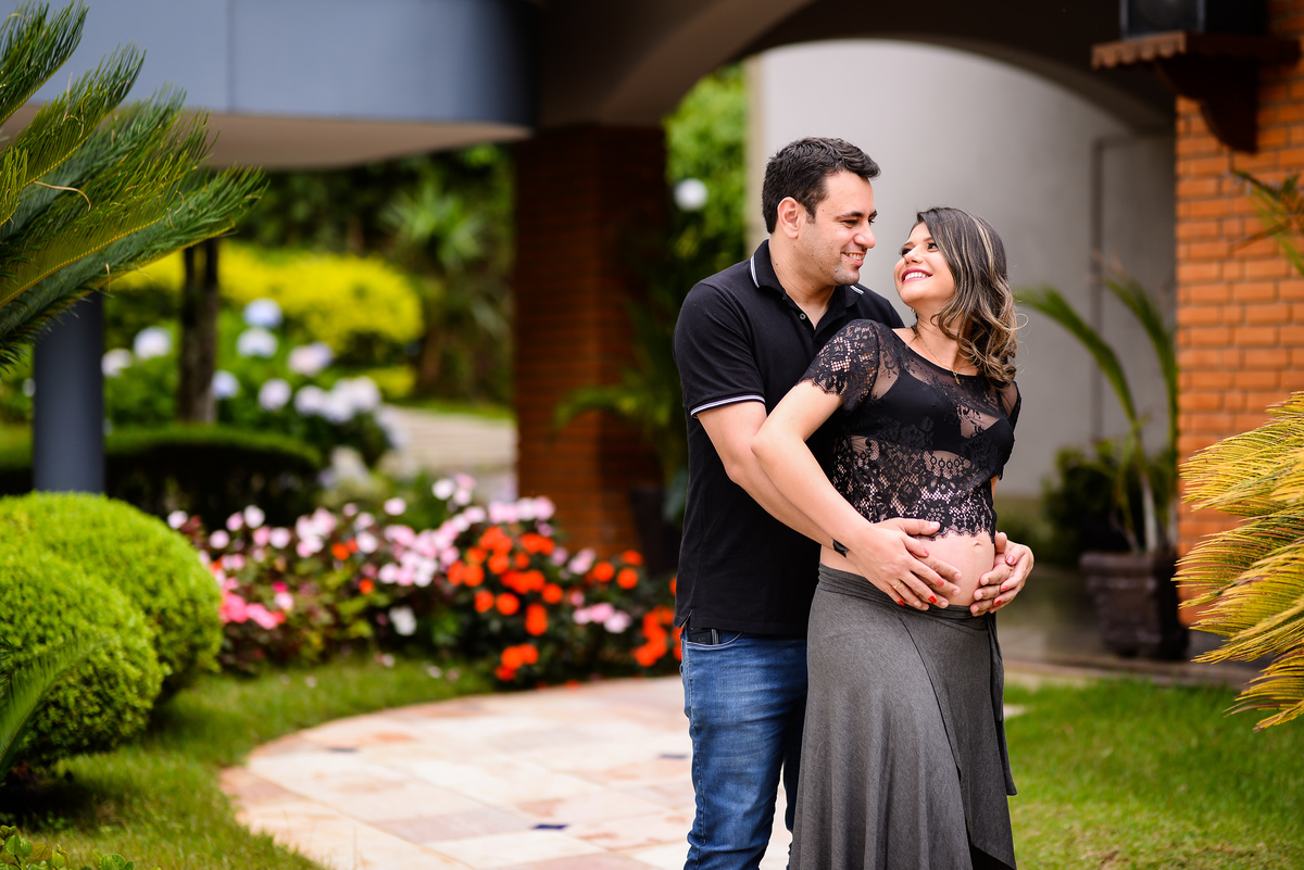 Ensaio Gestante Hotel Recanto das Hortênsias Passa Quatro Minas Gerais