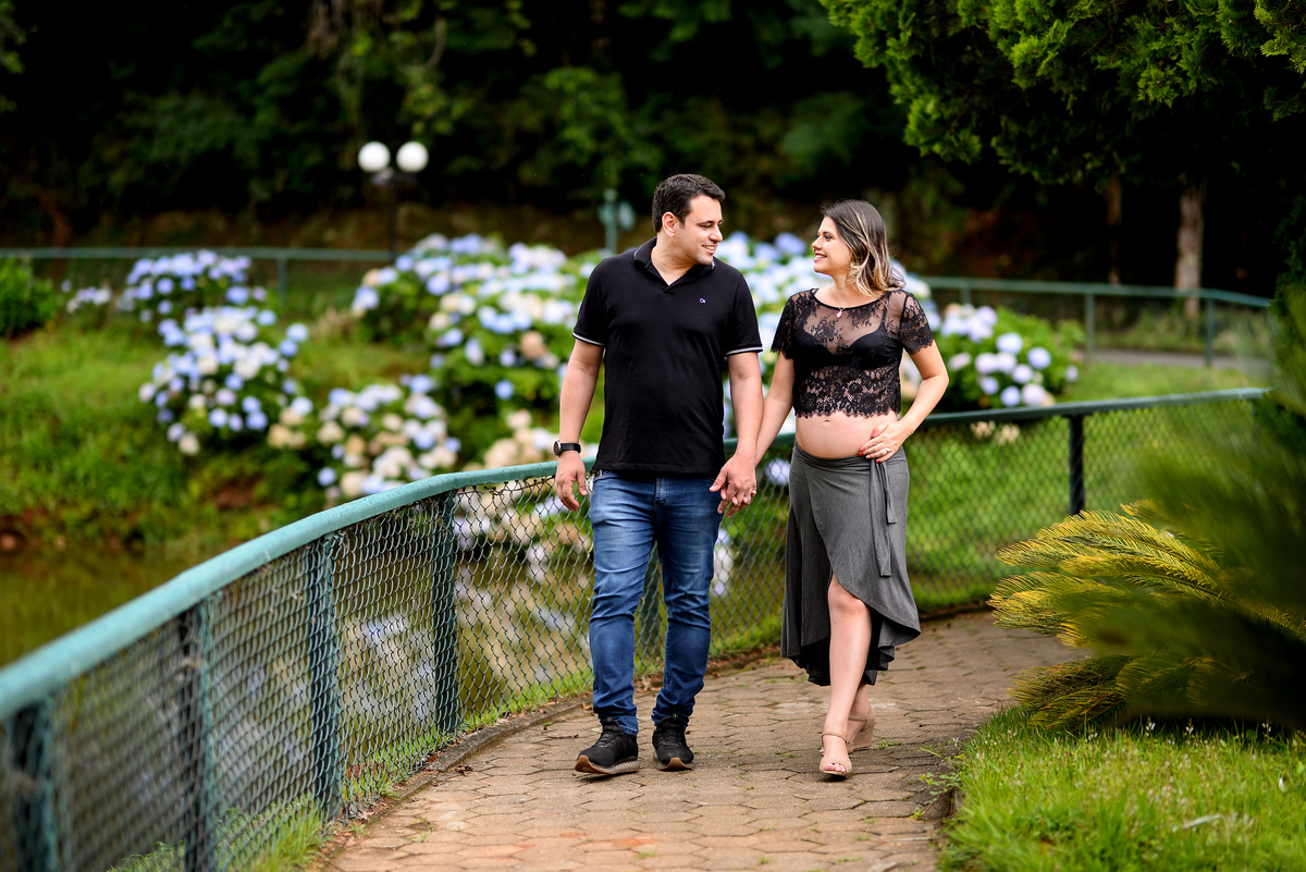 Ensaio Gestante Hotel Recanto das Hortênsias Passa Quatro Minas Gerais