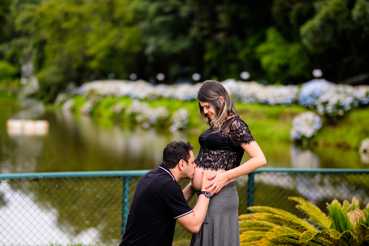 Ensaio Gestante Hotel Recanto das Hortênsias Passa Quatro Minas Gerais