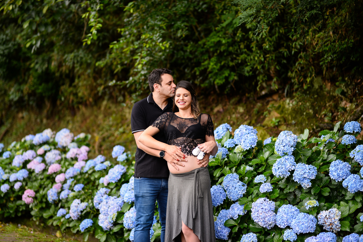 Ensaio Gestante Hotel Recanto das Hortênsias Passa Quatro Minas Gerais