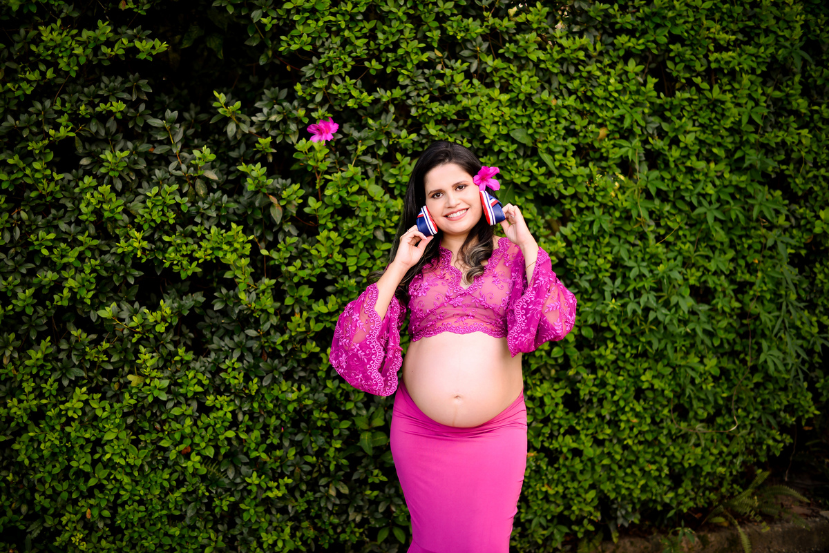 Ensaio Gestante Fazendinha das Flores Lorena