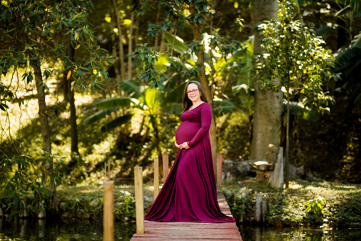 Ensaio Gestante Pousada Vale das Orquídeas Lavrinhas SP 