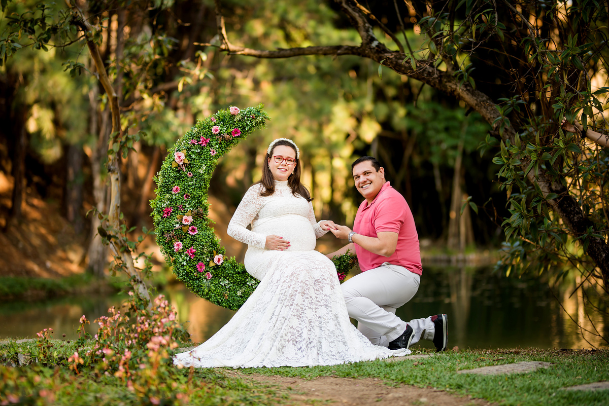 Ensaio Gestante Pousada Vale das Orquídeas Lavrinhas SP 