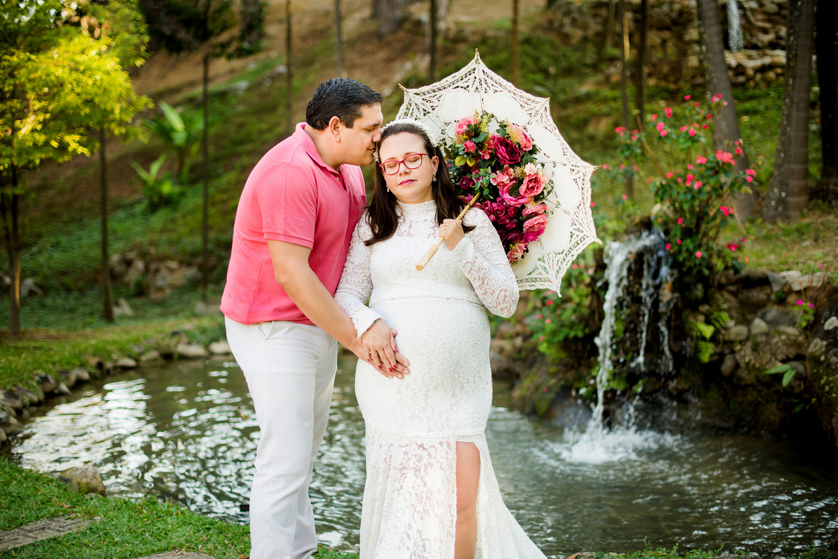 Ensaio Gestante Pousada Vale das Orquídeas Lavrinhas SP 