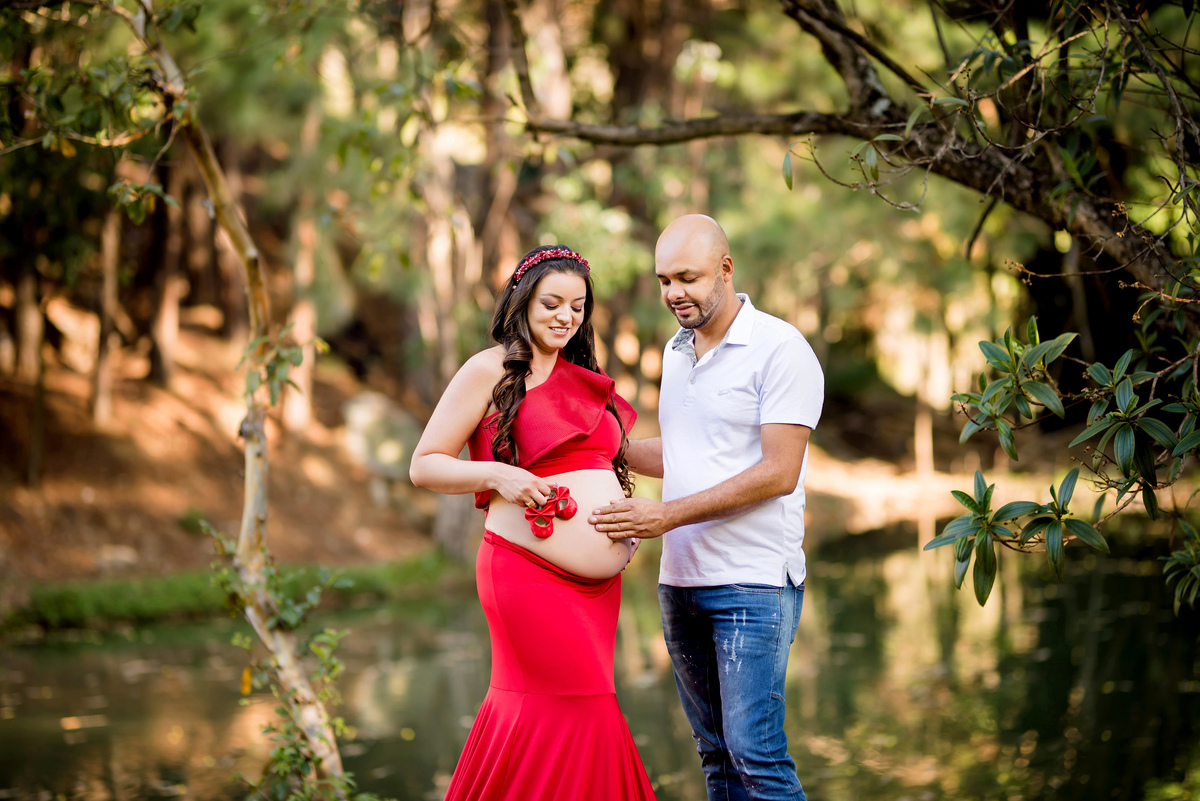 Ensaio Gestante Pousada Vale das Orquídeas Lavrinhas SP