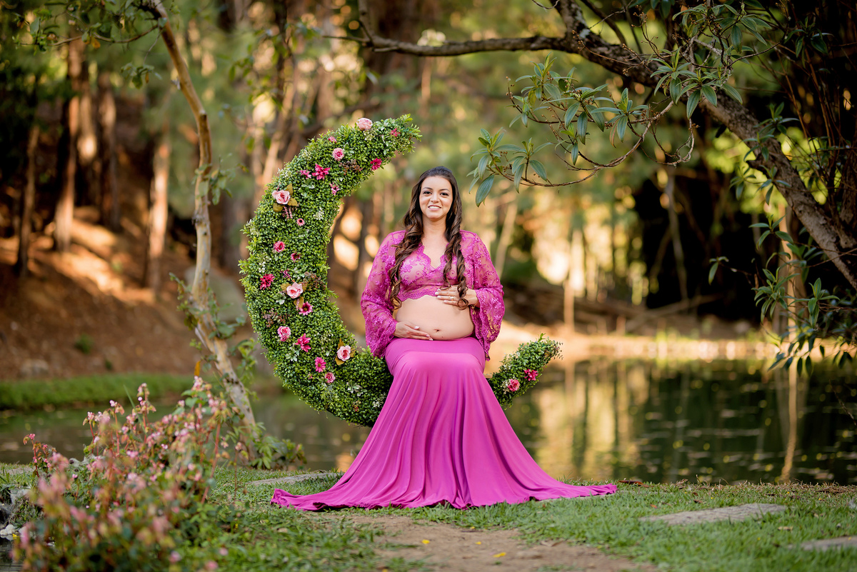 Ensaio Gestante Pousada Vale das Orquídeas Lavrinhas SP