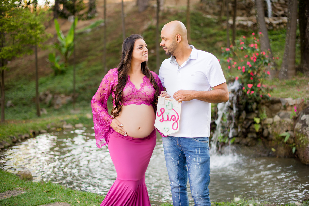 Ensaio Gestante Pousada Vale das Orquídeas Lavrinhas SP