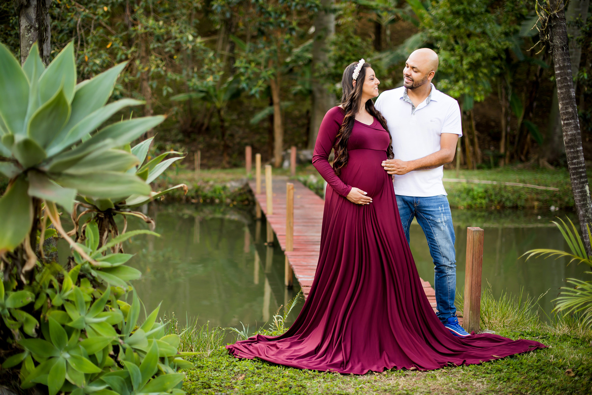 Ensaio Gestante Pousada Vale das Orquídeas Lavrinhas SP