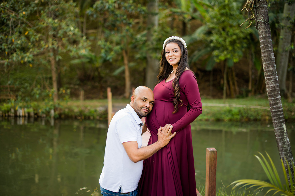 Ensaio Gestante Pousada Vale das Orquídeas Lavrinhas SP