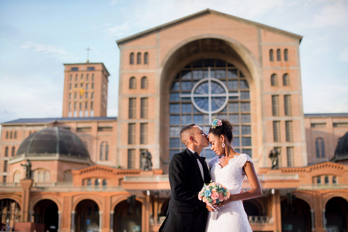 Ensaio Casal Santuário Nacional de Nossa Senhora Aparecida SP