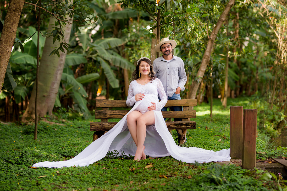 Ensaio Gestante Pousada Vale das Orquídeas Lavrinhas SP