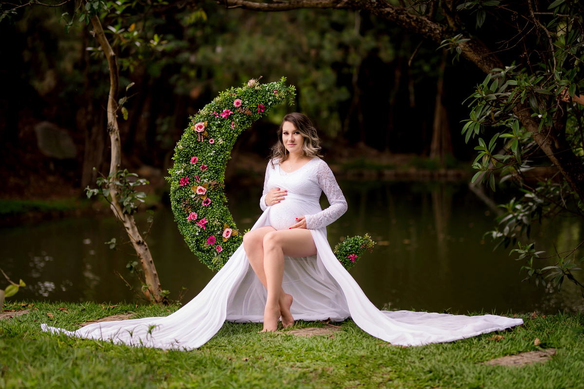 Ensaio Gestante Pousada Vale das Orquídeas Lavrinhas SP