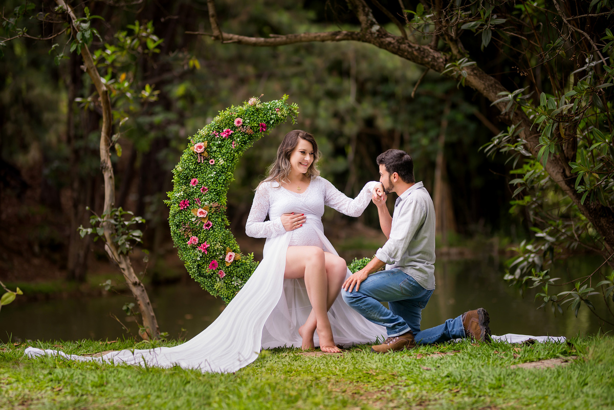 Ensaio Gestante Pousada Vale das Orquídeas Lavrinhas SP